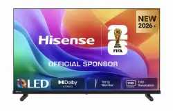 Телевизор Hisense 32" A5S, Full HD 1920x1080, QLED, Quantum Dot, HDR, HLG, DTS HD, Light Sensor, Dolby Audio, Smart TV, WiFi, WiFi Direct, 2xHDMI, 2xUSB, LAN, CI+, DVB-T2/C/S2, Black