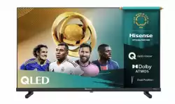 Телевизор Hisense 40" A5Q, Full HD 1920x1080, QLED, Quantum Dot, HDR, HLG, DTS HD, Light Sensor, Dolby Audio, Smart TV, WiFi, WiFi Direct, 2xHDMI, 2xUSB, LAN, CI+, DVB-T2/C/S2, Black