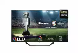 Телевизор Hisense 43" A7NQ, 4K Ultra HD 3840x2160, QLED, FALD, Quantum Dot, HDR 10+, HLG, Dolby Vision, Dolby Atmos, Smart TV, WiFi 5GHz, WiFi Direct, BT, Anyview Cast, 3xHDMI, 2xUSB, LAN, CI+, DVB-T2/C/S2, Black