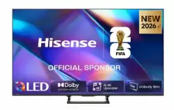 Телевизор Hisense 50" A7S, 4K Ultra HD 3840x2160, QLED, FALD, Quantum Dot, HDR 10+, HLG, Dolby Vision, Dolby Atmos, Smart TV, WiFi 5GHz, WiFi Direct, BT, Anyview Cast, 3xHDMI, 2xUSB, LAN, CI+, DVB-T2/C/S2, Black