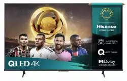 Телевизор Hisense 55&quot; E7Q Pro, 4K Ultra HD 3840x2160, QLED, Quantum Dot, 144Hz, HDR 10+ adaptive, HLG, Dolby Vision, DTS Virtual X, Smart TV, WiFi 5GHz, WiFi Direct, BT, Anyview Cast, 3xHDMI, 2xUSB, LAN, CI+, DVB-T2/C/S2, Black                          