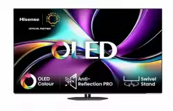 Телевизор Hisense 65&quot; A85Q, 4K UHD OLED Smart TV, 120Hz, 1000 nits,HDMI 2.1, Game Mode Pro, AMD FreeSync Premium, Dolby Vision IQ & Atmos, Bluetooth, Alexa Built-in, Black                          