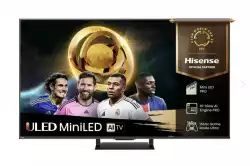 Телевизор Hisense 65"U7Q Pro, 4K Ultra HD 3840x2160, ULED, FALD, Quantum Dot, 165Hz, IPS, HDR 10+, HLG, Dolby Vision IQ, Dolby Atmos, Smart TV, WiFi 5GHz, WiFi Direct, BT, Anyview Cast,light sensor,Solar Powered Remote, 4xHDMI, 2xUSB, LAN, CI+, DVB-T2/C/S2, Black