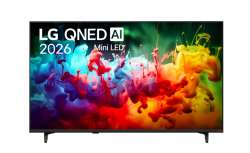 Телевизор LG 50QNED70B3C, 50" 4K QNED MiniLED Smart TV, 3840x2160, DVB-T2/C/S2, Alpha 7 AI Processor, HDR10 / HLG, webOS 26 ThinQ, VRR / ALLM / HGiG, 4K Super Upscaling, WiFi 5, Bluetooth 5.3, AirPlay 2, LAN, CI, HDMI, AI Sound Pro, Google Cast, 2 pole Stand