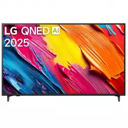 Телевизор LG 55QNED70A6A, 55&quot; 4K QNED HDR Smart TV, 3840x2160, DVB-T2/C/S2, Alpha 7 AI Processor, HDR10 / HLG, webOS 25 ThinQ, VRR / ALLM / HGiG, 4K Upscaling, WiFi 5, Voice ID, Bluetooth 5.0, AirPlay 2, LAN, CI, HDMI, SPDIF, Google Cast, 2 pole Stand                          