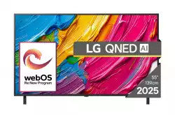 Телевизор LG 55QNED80A3A, 55" 4K QNED HDR Smart TV, 3840x2160, DVB-T2/C/S2, Alpha 7 AI Processor, HDR10 / HLG, webOS 25 ThinQ, VRR / ALLM / HGiG, 4K Upscaling, WiFi 5, Voice Controll, Bluetooth 5.1, AirPlay 2, LAN, CI, HDMI, SPDIF, Google Cast, 2 pole Stand Телевизор LG 55QNED80A3A, 55" 4K QNED HDR Smart TV, 3840x2160, DVB-T2/C/S2, Alpha 7 AI Processor, HDR10 / HLG, webOS 25 ThinQ, VRR / ALLM / HGiG, 4K Upscaling, WiFi 5, Voice Controll, Bluetooth 5.1, AirPlay 2, LAN, CI, HDMI, SPDIF, Google Cast, 2 pole Stand