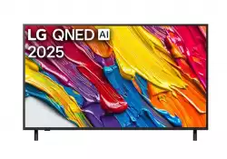 Телевизор LG 55QNED82A3B, 55&quot; 4K QNED HDR Smart TV, 3840x2160, DVB-T2/C/S2, ?7 AI Processor, HDR10 / HLG, webOS 25 ThinQ, VRR / ALLM / HGiG, 4K Upscaling, WiFi 5, Voice Controll, Bluetooth 5.1, AirPlay 2, LAN, CI, HDMI, SPDIF, Google Cast, 2 pole Stand                          