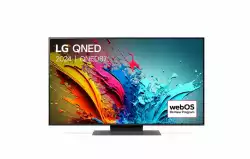 Телевизор LG 55QNED87T3B, 55" 4K QNED HDR Smart TV, 100Hz, 3840x2160, DVB-T2/C/S2, a8 AI Processor 4K, HDR 10 PRO, webOS 24 ThinQ, FreeSync Compatible, VRR, Multi View, 4K Upscaling, WiFi 5, Voice Controll, Bluetooth 5.1, AirPlay 2, LAN, CI, HDMI, SPDIF, 2 pole Телевизор LG 55QNED87T3B, 55" 4K QNED HDR Smart TV, 100Hz, 3840x2160, DVB-T2/C/S2, a8 AI Processor 4K, HDR 10 PRO, webOS 24 ThinQ, FreeSync Compatible, VRR, Multi View, 4K Upscaling, WiFi 5, Voice Controll, Bluetooth 5.1, AirPlay 2, LAN, CI, HDMI, SPDIF, 2 pole