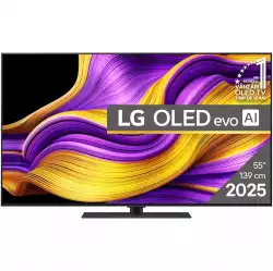 Телевизор LG OLED55G53LS, 55" UHD OLED evo, 4K (3840 x 2160), DVB-C/T2/S2, Full Cinema Screnn, Alpha 11 AI 4K, 120Hz Native (VRR 144Hz), ThinQ AI, HDR10, VRR, NVIDIA G-SYNC, AMD FreeSync, Dolby Vision, Dolby Atmos, Wi-Fi 6, Bluetooth, HDMI, USB, Airplay 2, IC slot