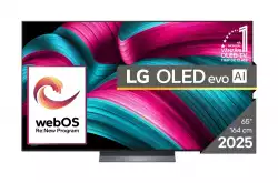 Телевизор LG OLED65C51LA, 65" UHD OLED evo, 4K (3840 x 2160), DVB-C/T2/S2, Full Cinema Screnn, Alpha 9 AI 4K Gen8, 120Hz Native (VRR 144Hz), ThinQ AI, HDR10, VRR, NVIDIA G-SYNC, AMD FreeSync, Dolby Vision, Dolby Atmos, Wi-Fi 6, Bluetooth, HDMI, USB, Airplay 2, IC