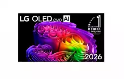 Телевизор LG OLED65G61LW, 65" UHD OLED evo, 4K (3840 x 2160), DVB-C/T2/S2, Full Cinema Screnn, Alpha 11 AI 4K, 120Hz Native (VRR 165Hz), ThinQ AI, HDR10, VRR, NVIDIA G-SYNC, AMD FreeSync, Dolby Vision, Dolby Atmos, Wi-Fi 6, Bluetooth, HDMI, USB, Airplay 2, IC slot