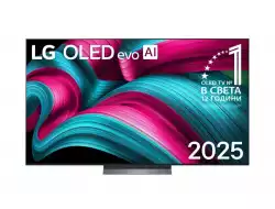 Телевизор LG OLED77C51LA, 75" UHD OLED evo, 4K (3840 x 2160), DVB-C/T2/S2, Full Cinema Screnn, Alpha 9 AI 4K Gen8, 120Hz Native (VRR 144Hz), ThinQ AI, HDR10, VRR, NVIDIA G-SYNC, AMD FreeSync, Dolby Vision, Dolby Atmos, Wi-Fi 6, Bluetooth, HDMI, USB, Airplay 2, IC