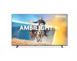 Телевизор Philips 40PQS6901/12, 40" QLED, FHD (1920x1080), DVB-T/T2/T2-HD/C/S/S2, 60Hz, 3 sided Ambilight, Pixel Plus HD, WCG 90% DCI, HDR10, HLG, Titan 3.0 OS , 3*HDMI, 2*USB, WiFi 4, 12W RMS, Black