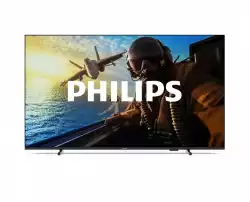 Телевизор Philips 65PUS7000/12, 65" 4K UHD DLED, 3840 x 2160p, 60Hz, DVB-T/T2/T2-HD/C/S/S2, Pixel Precise Ultra HD, HDR10+, HLG, Titan OS, Dolby Atmos, 3*HDMI, 2*USB, 802.11ac, BT 5.2, 20W RMS, Black