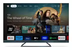 Телевизор Sharp 55FQ8EG, 55" QLED  GOOGLE TV, 4K 144Hz Quantum Dot 3840x2160 Aluminium Slim Frameless, AQUOS AI, DVB-T/T2/C/S/S2, 500 NIT, Active Motion 1400, HARMAN/KARDON, HDR10, Dolby Atmos, Dolby Vision, DTS:X, Google Assistant, HDMI eARC, Mini Composite/CVBS