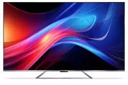 Телевизор Sharp 65GP7265E, 65" QLED Google TV, 4K Ultra HD 3840x2160 Frameless, AQUOS, DVB-T/T2/C/S/S2, Active Motion 1200, HDR10, Dolby Atmos, Dolby Vision, Google Assistant, HARMAN/KARDON, Chromecast Built-in, Aluminium, USB, Wi-Fi, Bluetooth, LAN, Solar RC