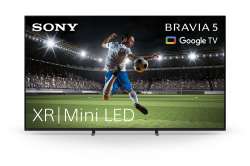 Телевизор Sony K-65XR55 65" 4K HDR TV BRAVIA 5 , Mini LED, XR Processor, Triluminos PRO, Live Colour, XR Backlight Master Drive,XR Motion Clarity,Acoustic Multi Audio,X-Balanced Speaker,Dolby Atmos,4xHDMI,2xUSB, Android TV, Google TV