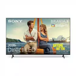 Телевизор Sony K-75S35 75" 4K HDR TV BRAVIA 3 ,Direct LED,4K HDR Processor X1 ,Triluminos PRO, Live Colour,Dynamic Contrast Enhancer,Motionflow XR 200/240 Hz,X-Balanced Speaker,Dolby Atmos,DVB-C / DVB-T/T2 / DVB-S/S2,4xHDMI,2xUSB,Android TV, Google TV                          