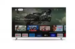 Телевизор Thomson 43" UHD Google TV; 3840 x 2160 (4K UHD), 5000:1, DLED, 60 Hz, Dolby Audio, Google Cast, DVB-T/T2/C/S/S2, HDR10,  Wi-Fi, Bluetooth, LAN, HDMI 2 (2.0) + 2 (2.1), USB 2 (2.0) + 1 (3.0), AV IN, Hotel mode, Side Feet, White