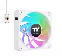 Thermaltake CT120 EX Reverse ARGB Sync PC Cooling Fan 3 Pack Magnetic Connect White                          