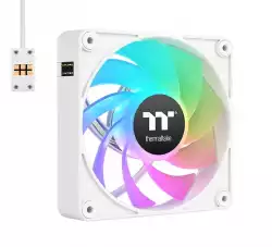 Thermaltake CT140 EX Reverse ARGB Sync PC Cooling Fan 3 Pack Magnetic Connect White                          