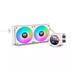Thermaltake TH240 V2 Ultra EX ARGB Sync CPU Liquid Cooler Snow Edition                          