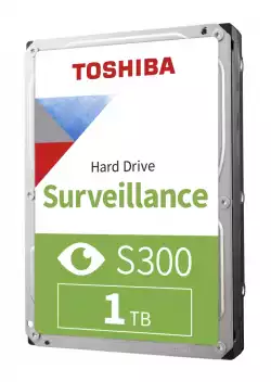 Toshiba S300 1TB CMR ( 3.5", 64MB, 5700 RPM, SATA 6Gb/s )