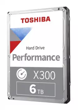 Toshiba X300 6TB ( 3.5", 256MB, 7200 RPM, SATA 6Gb/s )