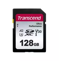 Transcend 128GB SD Card UHS-I U3 A2 Ultra Performance                          