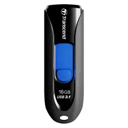 Transcend 16GB, USB3.1, Pen Drive, Capless, Black Transcend 16GB, USB3.1, Pen Drive, Capless, Black