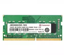 Transcend 16GB JM DDR4 2666Mhz SO-DIMM 1Rx8 2Gx8 CL19 1.2V