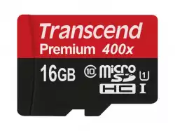 Transcend 16GB micro SDHC UHS-I Premium (No Box & Adapter, Class 10)