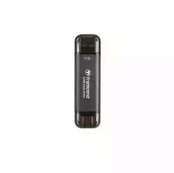 Transcend 1TB, External SSD, ESD310C, USB 10Gbps, Type C/A, Black