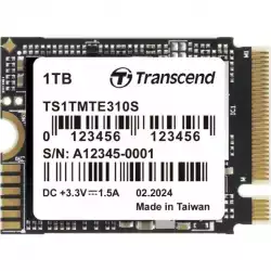 Transcend 1TB, M.2 2230, PCIe Gen4x4, NVMe, 3D TLC, DRAM-less