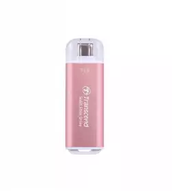 Transcend 1TB, USB External SSD, ESD300P, USB 10Gbps, Type C, Pink