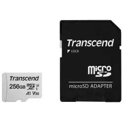 Transcend 256GB microSD w/ adapter UHS-I U3 A1