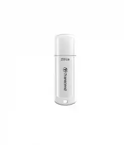Transcend 256GB, USB3.1, Flash Drive, Classic, White