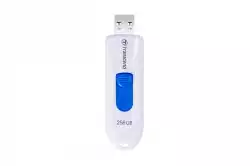 Transcend 256GB, USB3.1, Pen Drive, Capless, White
