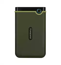 Transcend 2TB, 2.5" Portable HDD, StoreJet M3, Military Green, Slim