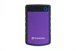 Transcend 2TB, 2.5" Portable HDD, StoreJet H3, Purple, Anti-shock