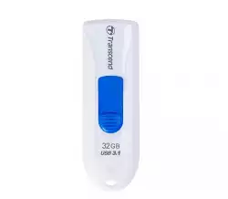 Transcend 32GB, USB3.1, Pen Drive, Capless, White                          