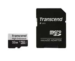 Transcend 32GB micro SD w/ adapter U1, High Endurance