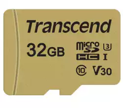 Transcend 32GB micro SD UHS-I U3 (with adapter), MLC                          