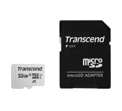 Transcend 32GB microSD w/ adapter UHS-I U1/A1