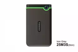 Transcend 4TB, 2.5" Portable HDD, StoreJet M3, Iron Gray
