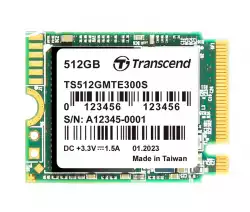 Transcend 512GB, M.2 2230, PCIe Gen3x4, NVMe, 3D TLC, DRAM-less                          