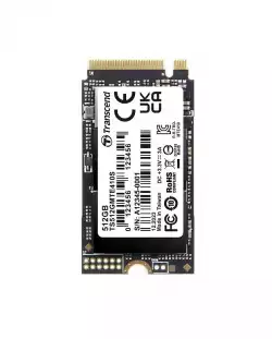 Transcend 512GB, M.2 2242, PCIe Gen4x4, NVMe, 3D TLC, DRAM-less