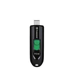 Transcend 512GB, USB3.2, Pen Drive, Type-C, Capless, Black
