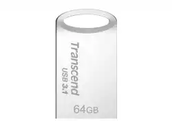 Transcend 64GB JETFLASH 710, USB 3.1, Silver Plating