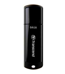 Transcend 64GB, USB3.1, Pen Drive, Classic, Black